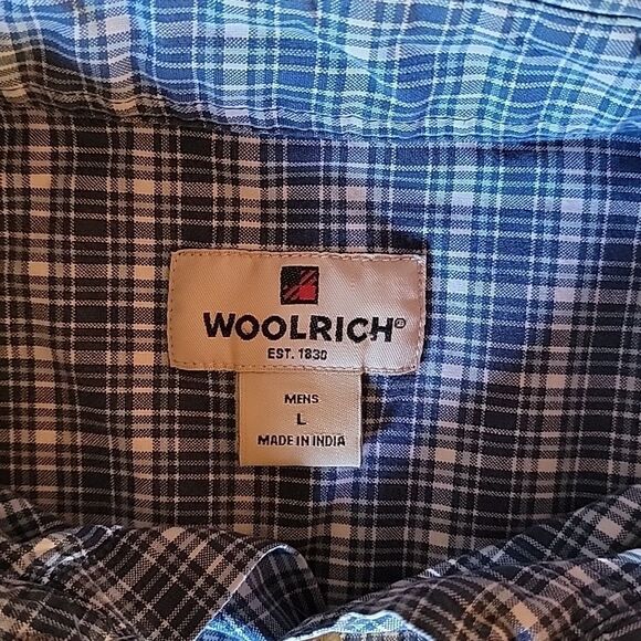 Woolrich button down shirt Size L - Picture 6 of 9